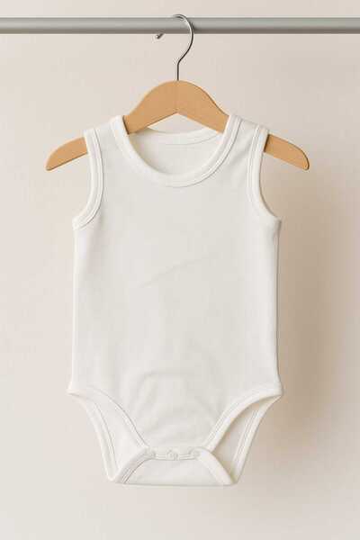 alnaymino 100% Cotton 4-Piece Crew Neck Snap Fastener Bodysuit Undershirt for Baby Girls and Boys