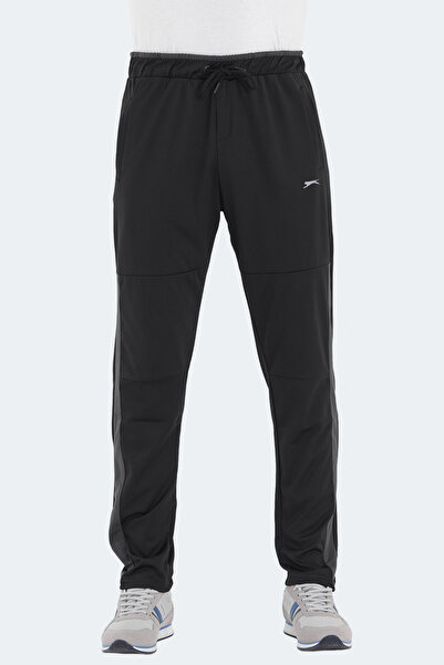 Slazenger OXFORD IN Erkek Cepli Siyah Eşofman Altı