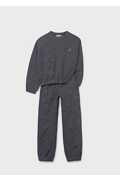 MAYORAL Girl's Tracksuit Set Black