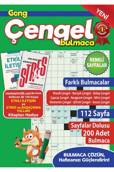 MAXİ Çengel Bulmaca 024