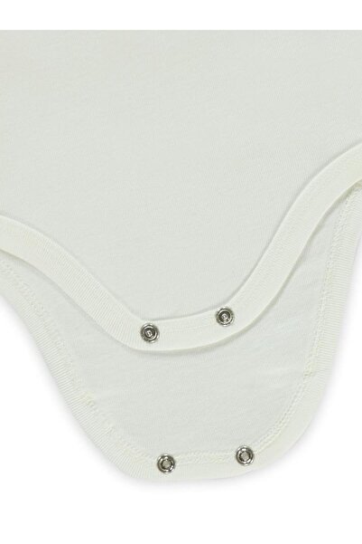 Civil Baby Прави дълъг ръкав 1-3 години Боди с копчета - бял 3-4 години