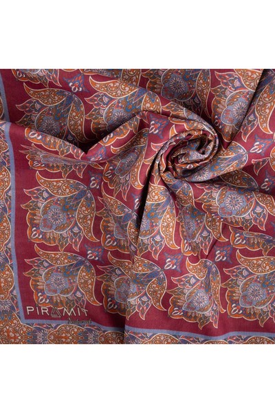 PİRAMİT Φουλάρι με φυσικό σχέδιο