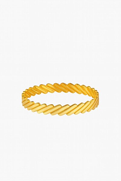 Çgk Çiğdem Gürel Kuyumculuk 22K Ajda Altın Kelepçe Bilezik