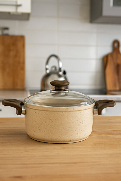 gülsan Granite Pot 28cm Deep - Saffron Series