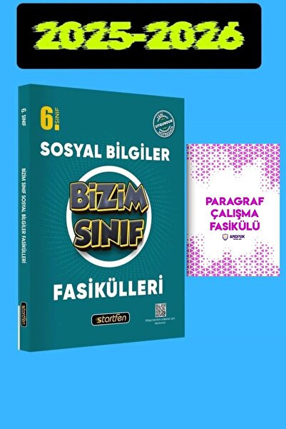 Startfen 6. Sınıf Sosyal Bilgiler Bizim Sınıf Etkinlikli Soru Bankası
