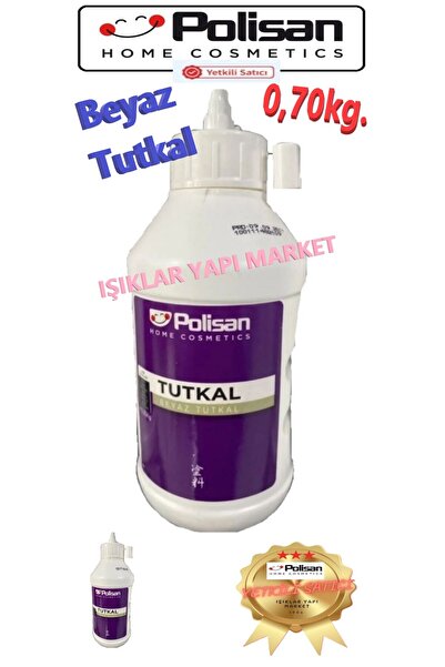 Polisan Ahşap -Beyaz -Hobi Tutkalı -0,70Kg. -Çiçek -Maket -Kağıt -Karton -Kumaş ve Ahşap