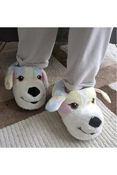 ER TAKI Kışlık Günlük Yumuşak Peluş Ev Botu Panduf Pandif