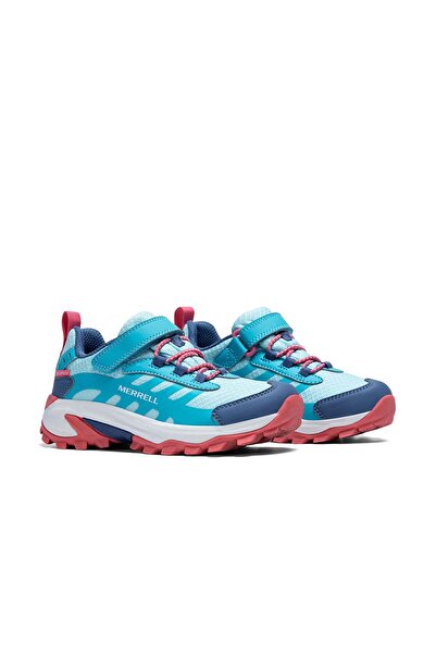 Merrell Moab Speed 2 Low A/C Waterproof Children's Blue Outdoor Shoes Children's Outdoor Shoes