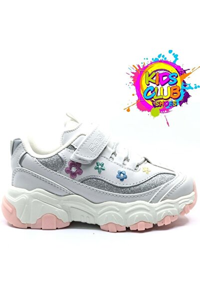 KCMN Cool Bella D-lites Sneaker Pantofi sport ortopedici pentru copii ALBI