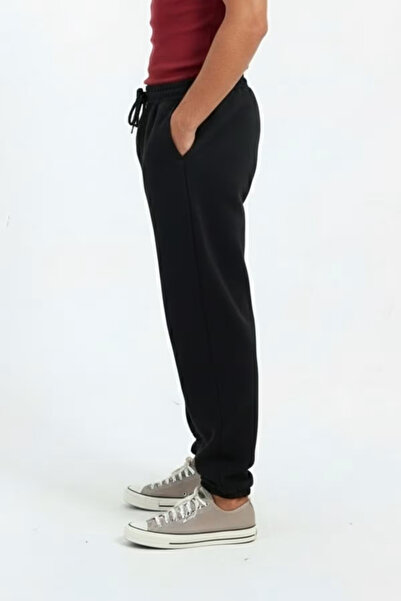 OXVİN Fleece Elastic Sweatpants - Μαλακό πουφ με 3 κλωστές (αρχική εφαρμογή)
