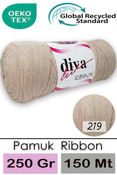 Diva İplik Diva Ribbon 219 Горох