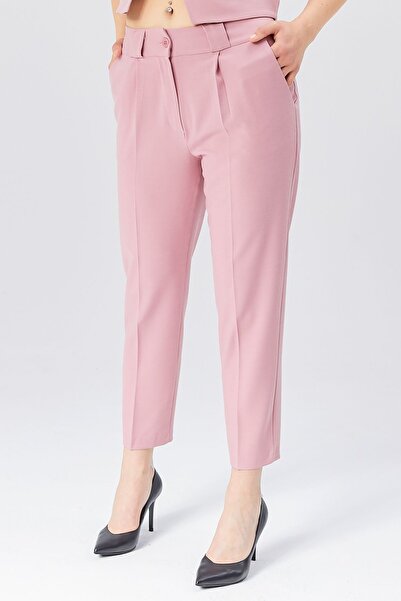 Bolivente Kadın Havuç Model Dokuma Pantolon