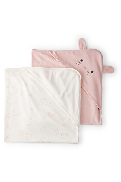 Carter's Baby Girl Pink Towel
