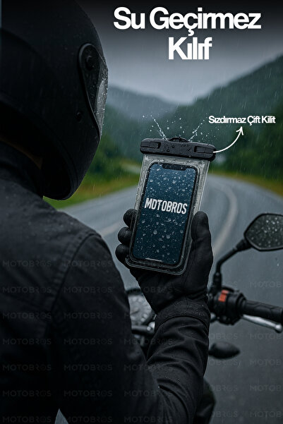 Motobros Husă pentru telefon pentru motocicliști, compatibilă cu toate telefo...