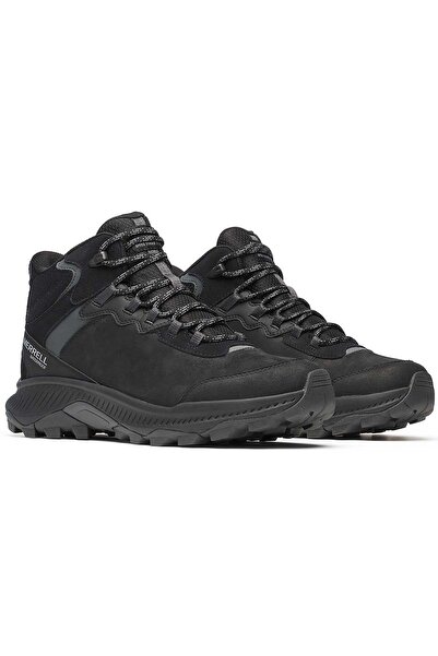 Merrell Speed Strike 2 LTR Mid Wp Waterproof J038071 Hakiki Deri Erkek Bot SİYAH