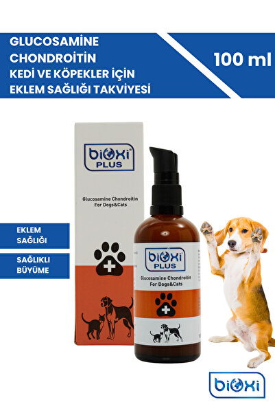 Bioxi Glucosamine Chondroitin Kedi Ve Köpekler Için Eklem Sağlığı Takviyesi 100 ml