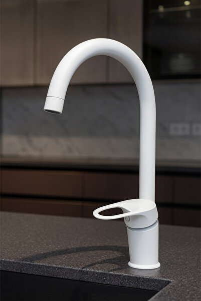 KUSTAR Cambridge White Kitchen Sink Faucet