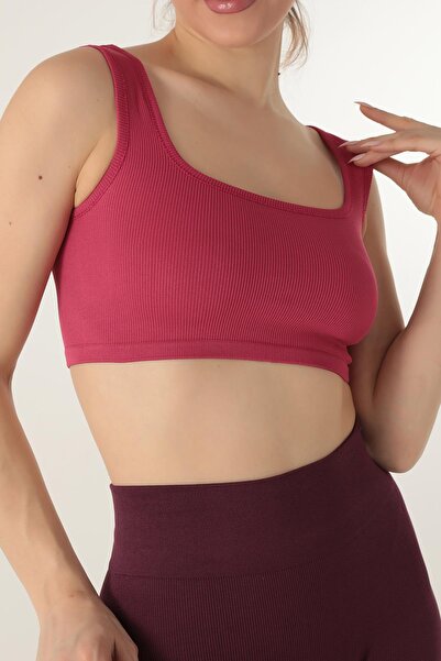 Doremi Seamless Ribbed Sports Bra