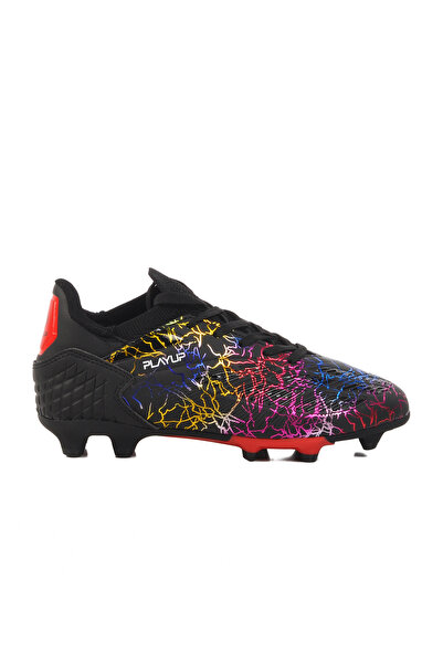 AYAKMOD Ghete de fotbal negre pentru copii FK-251-148 F