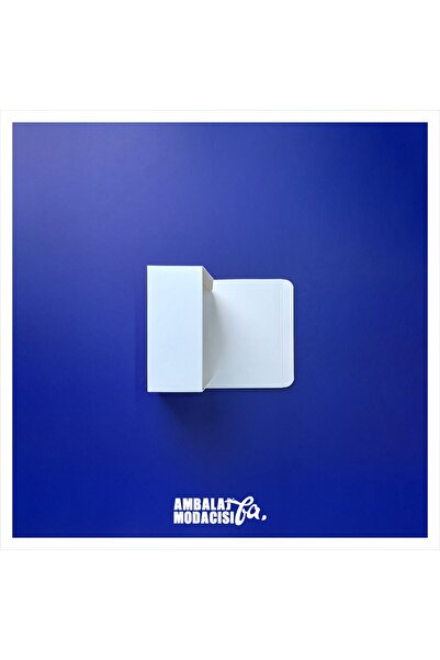 Ambalaj Modacısı Kurabiye Kutusu ( 25 Adet ) Çok Amaçlı Kutu Küçük Boy Beyaz ( 15x11x6 Cm )