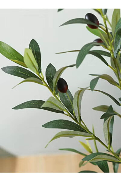 co arma Artificial olive tree with plastic stand, 85 cm high