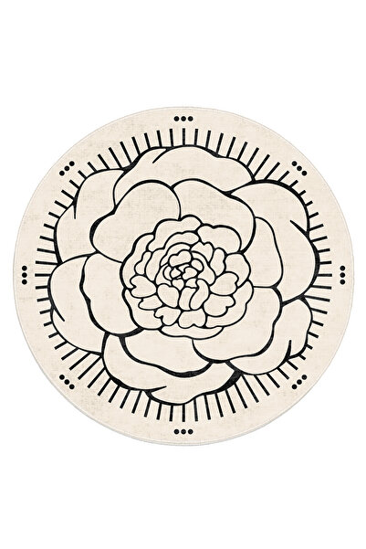 Homefesto Dekoratif Salon Halısı, Makinada Yıkanabilir, Kaymaz Taban, İnce & Modern Tasarım