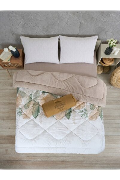 argehome طقم لحاف وغطاء وسادة مزدوج من ويلسوفت ذو وجهين