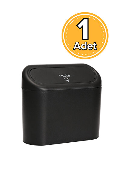 İK Kuzey سلة مهملات السيارة – حاوية تنظيم محمولة مع غطاء داخل السيارة