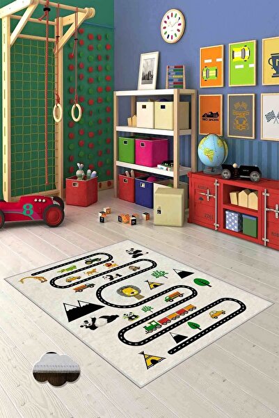 Homefesto Dekoratif Özel Tasarım Yıkanabilir Ince Leke Tutmaz Modern Eğlencel...