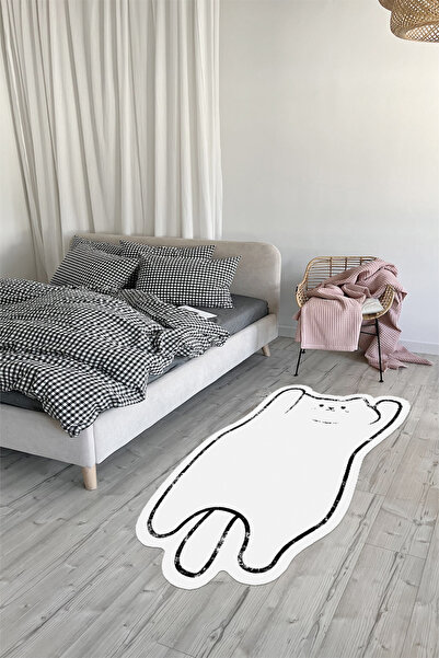 Homefesto Makine Dokuması Pamuklu Dokuma ve Kaymaz Taban, Leke Tutmaz, Yıkana...