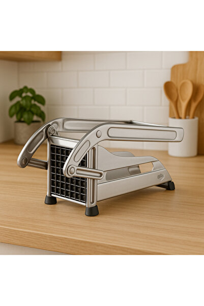 TEHNOSHOP Taietor cartofi pai inox 18/10, lame interschimbabile