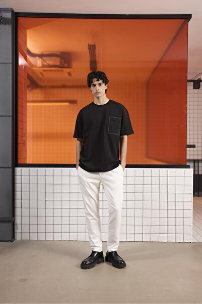 GMG FIRENZE Ανδρικό μπλουζάκι Crew Neck Oversize