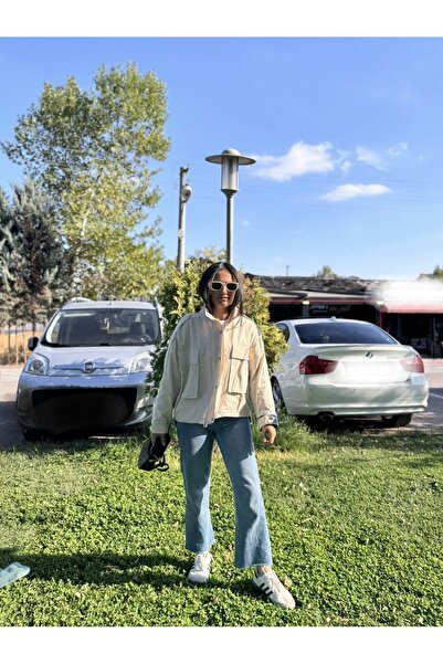 HAVİ OFFİCİAL Kot Detaylı Trençkot