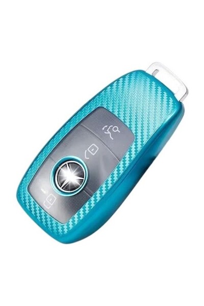 OEM Mercedes Benz AMG E Class W213/C Class W205 Key Cover - Green Carbon