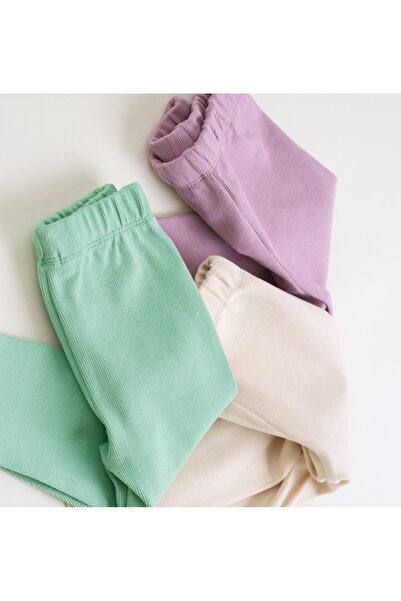 Bondberro 3'lü Takım Kaşkorse Bebek Ve Çocuk Tayt 0-6 Yaş