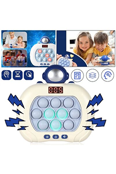 miraza Ηλεκτρονικό παιχνίδι Pop It με οθόνη - Πάνω από 999 επίπεδα, μοντέλο α...