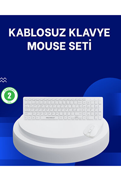 LaraThec Ofis ve Ev Kullanımı İçin Kablosuz Klavye Fare Seti - Ergonomik ve Pratik