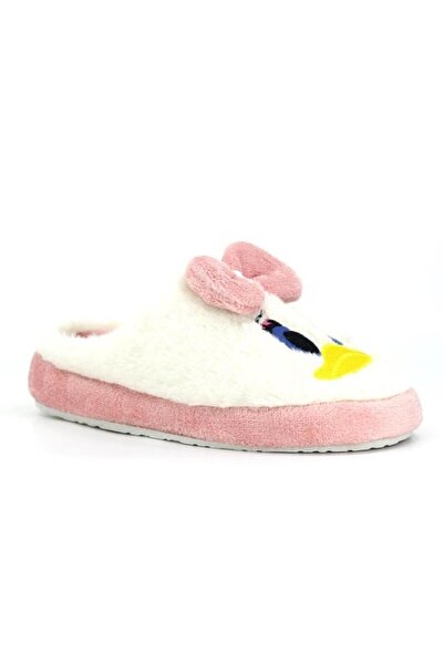 FKb شبشب منزل نسائي منفوش البطة، شبشب فروي Panduf