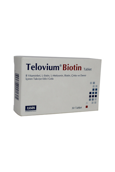 Assos Telovium biotin tablet