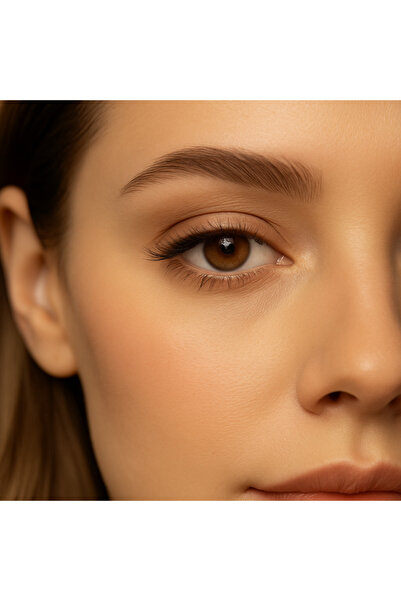 Lili Cosmetic Lüx Yarım Model Takma Kirpik Yapıştırıcılı Rahatsız Etmez