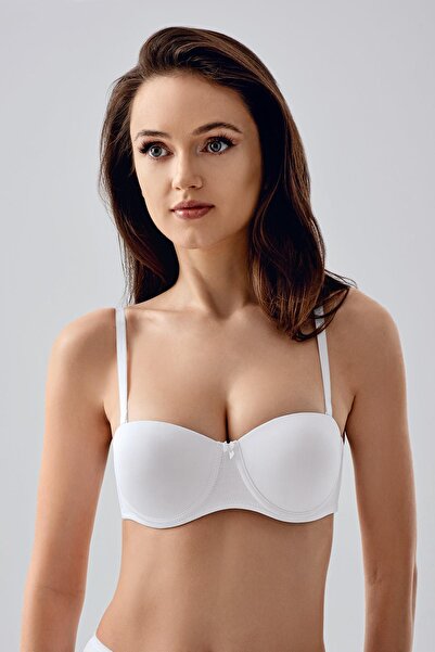 C&City Unassisted Strapless Bra C17050 White