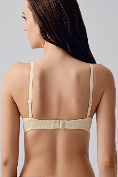 C&City Σουτιέν με υποστήριξη διπλού push-up C17035 Tan