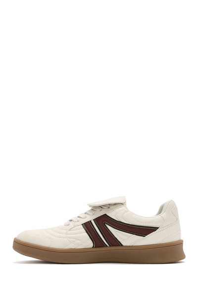 Derimod Tenis de damă bej cu șireturi 25SFD 430618