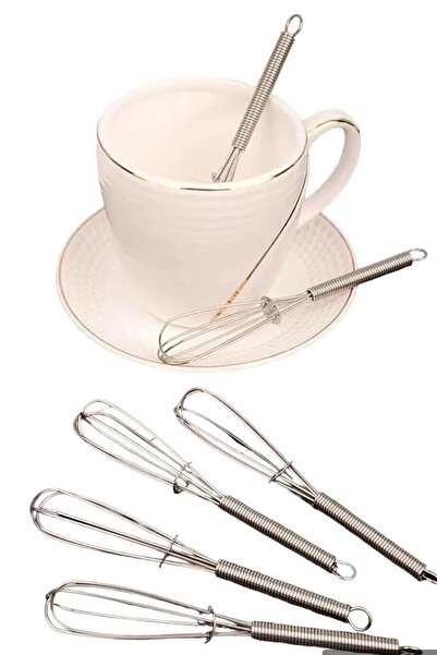 Atlas Mutfak مضرب معدني بنقشة نجمة، حجم صغير، طول 12 سم، 6 قطع