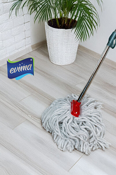 Temsan Geniş Aparatlı İpli Tüm Sap Modellerine Uygun Mop Yedeği