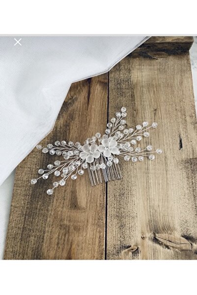 ASİMEL TASARIM Bridal Tiara Hair Accessory Wedding Henna Wedding Promise Engagement Graduation