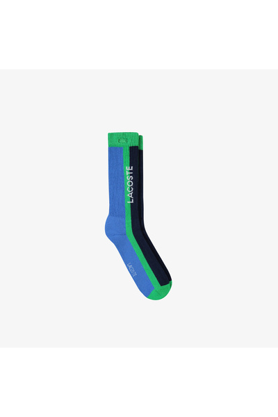 Lacoste Erkek Renk Bloklu Renkli Çorap