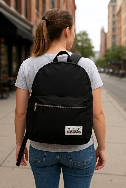 Do Tebe Paraşüt Kumaşından Günlük Çok Fonksiyonlu MİNİ Sırt Okul,laptop Ve Seyahat Çantası