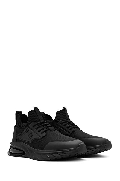 Derimod Erkek Siyah Bağcıklı Kumaş Sneaker 24WFD69116F