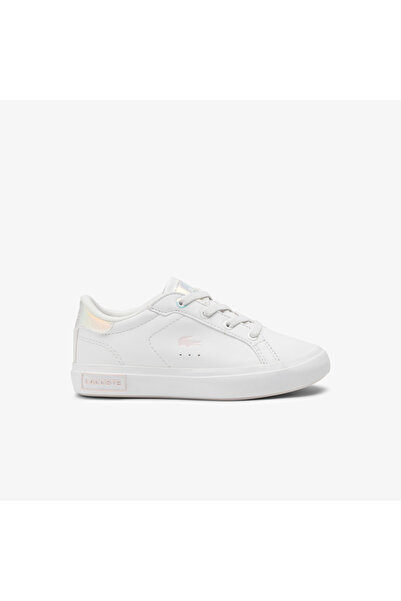 Lacoste Powercourt Çocuk Beyaz Sneaker